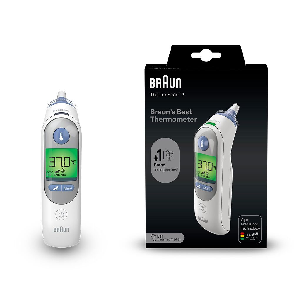 Thermometer Braun Thermoscan 7 With Age Precision